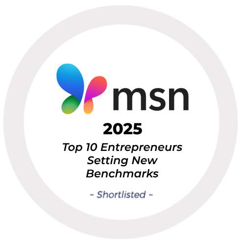 award-MSN-2025 MSN Top 10 Entrepreneurs 2025